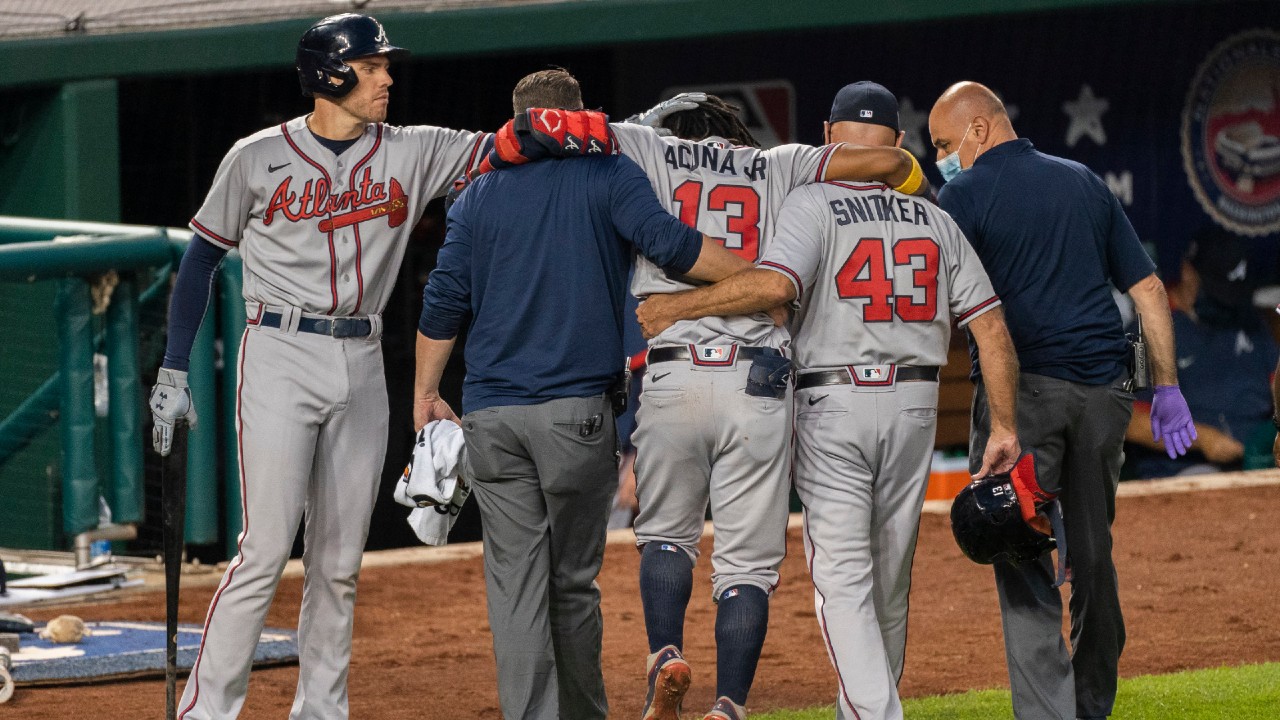 Ronald Acuna Jr. injury update: Braves star to be examined after