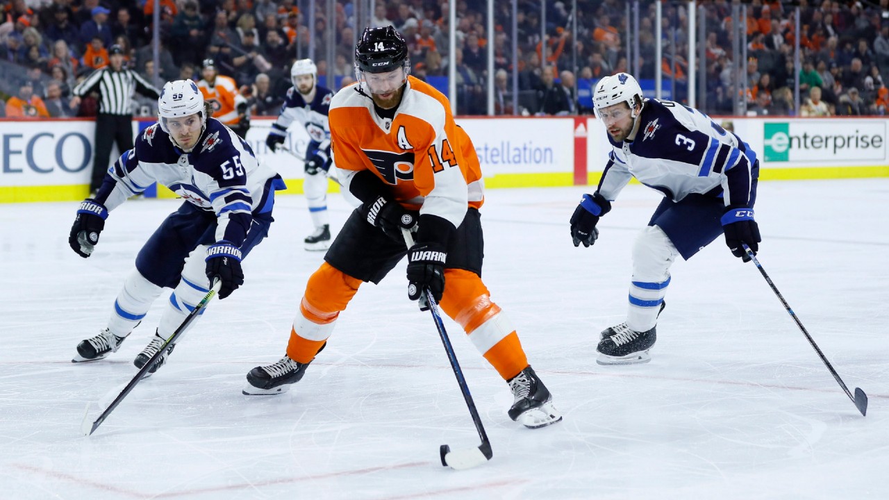 Flyers’ Sean Couturier out at least two weeks with rib injury ...