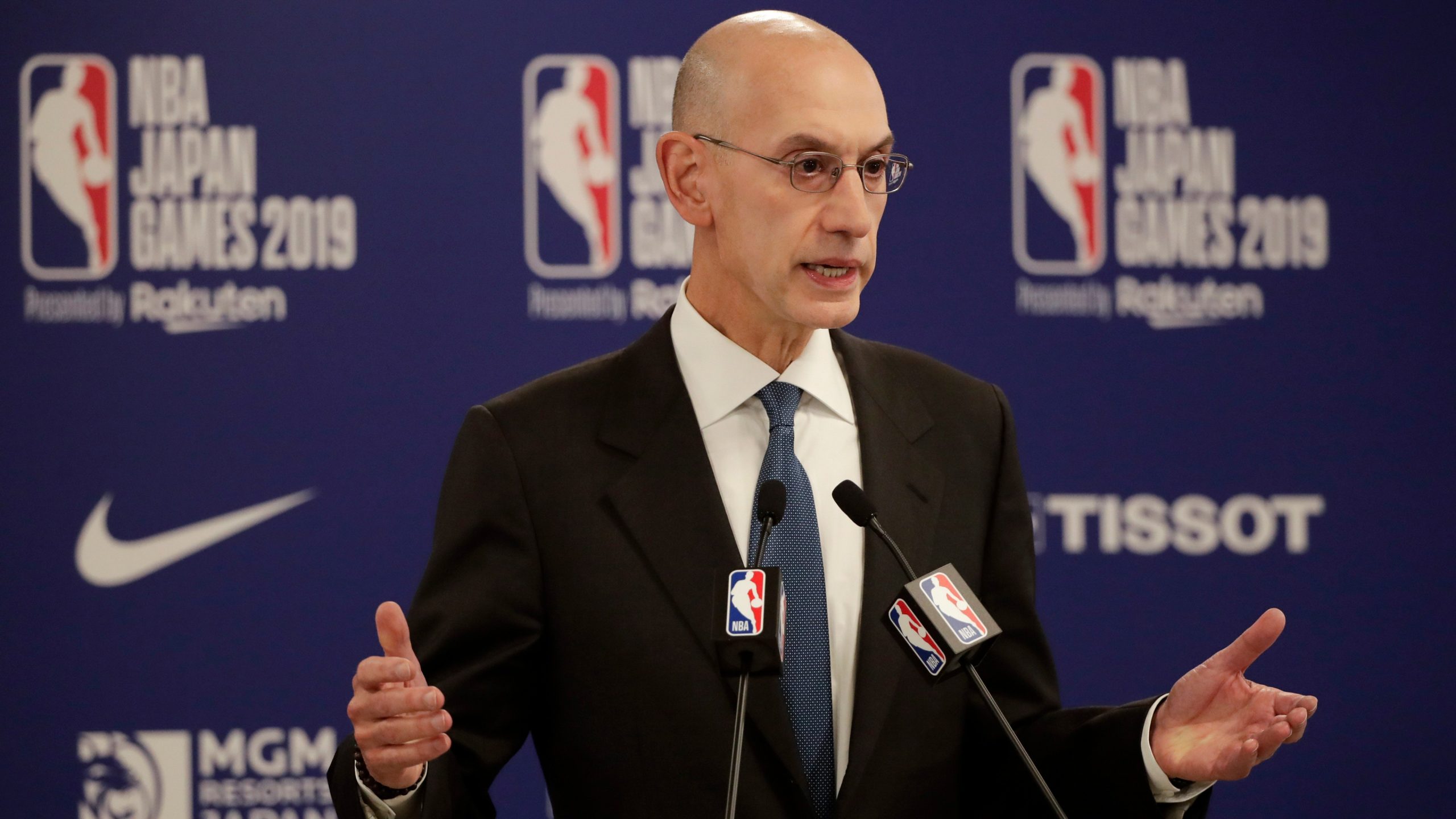 NBA commissioner Adam Silver. (Jae C. Hong/AP)