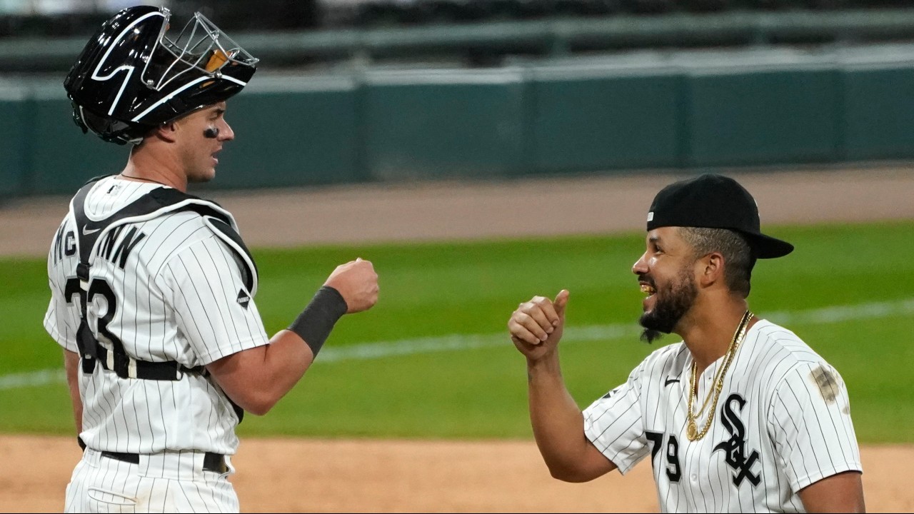 Eloy Jimenez gives White Sox optimism