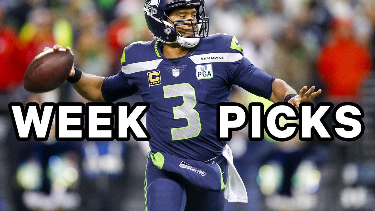 NFL picks, Week 3