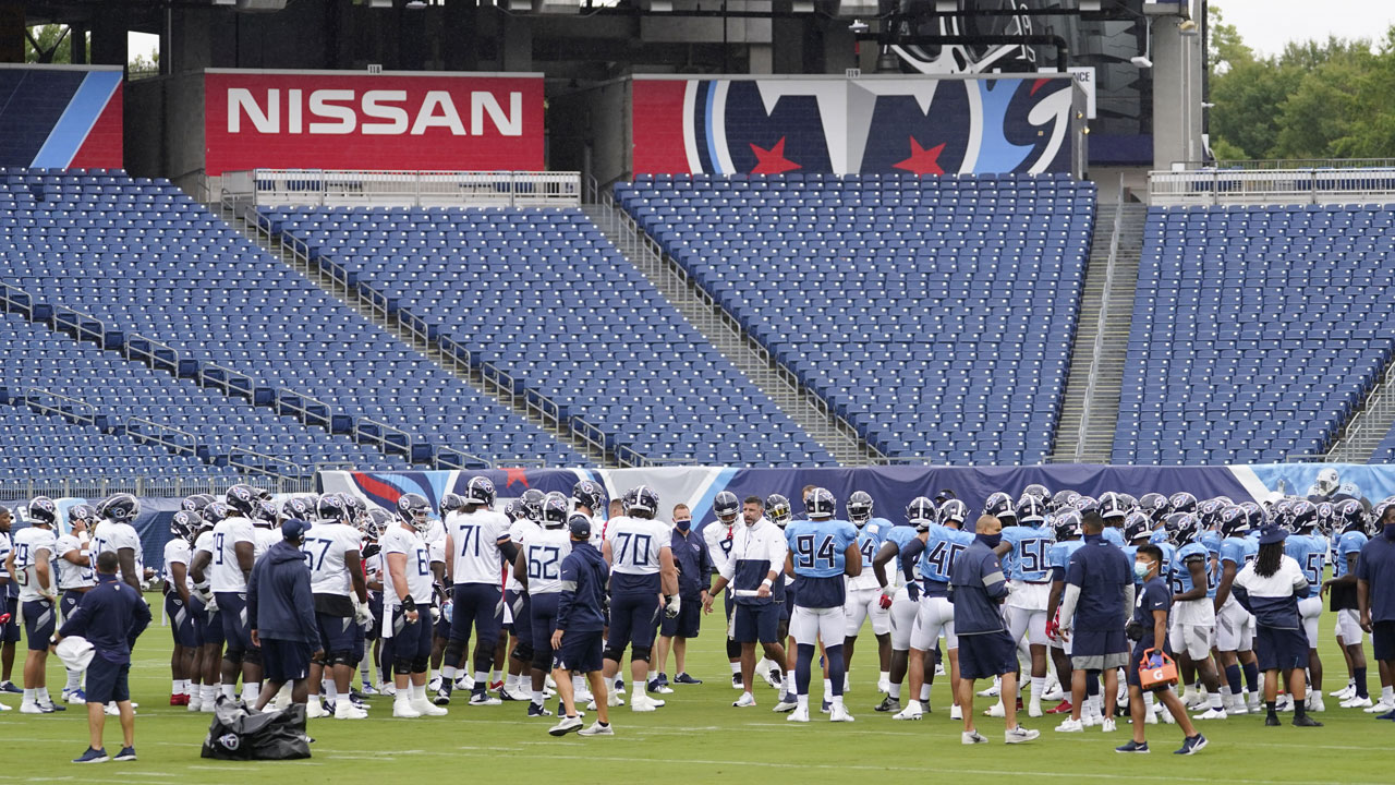 Tennessee Titans won't have fans for home opener