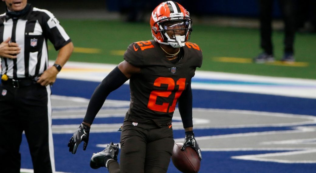 Browns lose Denzel Ward for Steelers game after positive test