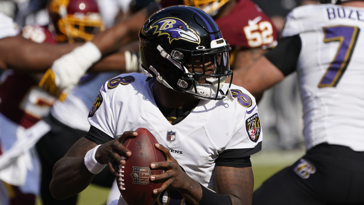 Lamar Jackson shows MVP form to help Ravens beat Washington 31-17