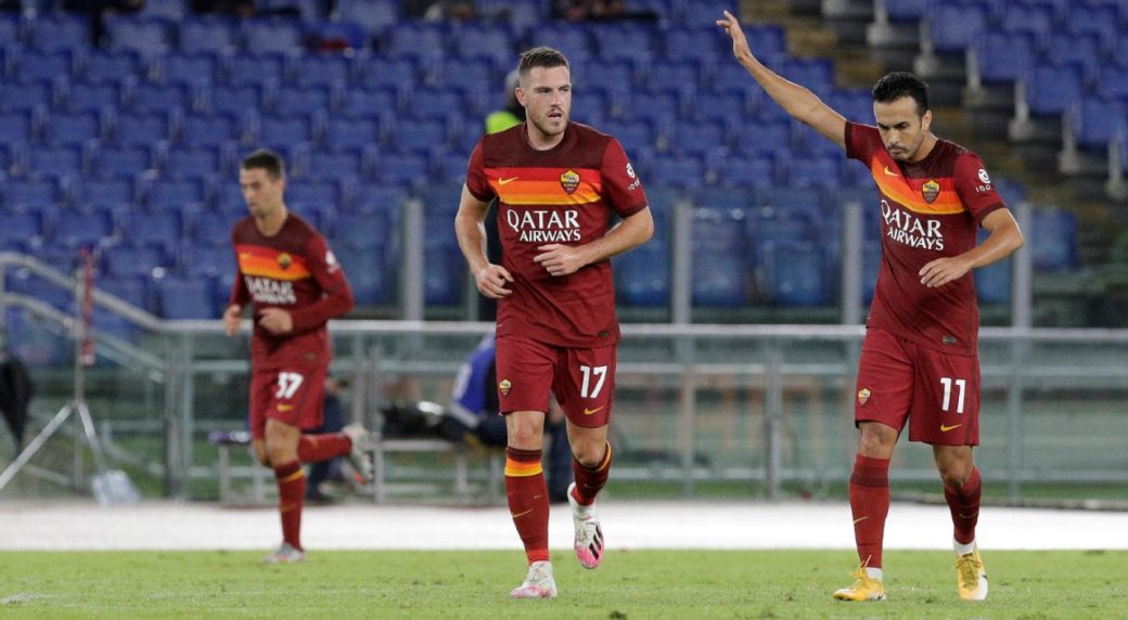 Pedro scores stunning goal to earn first win for Roma