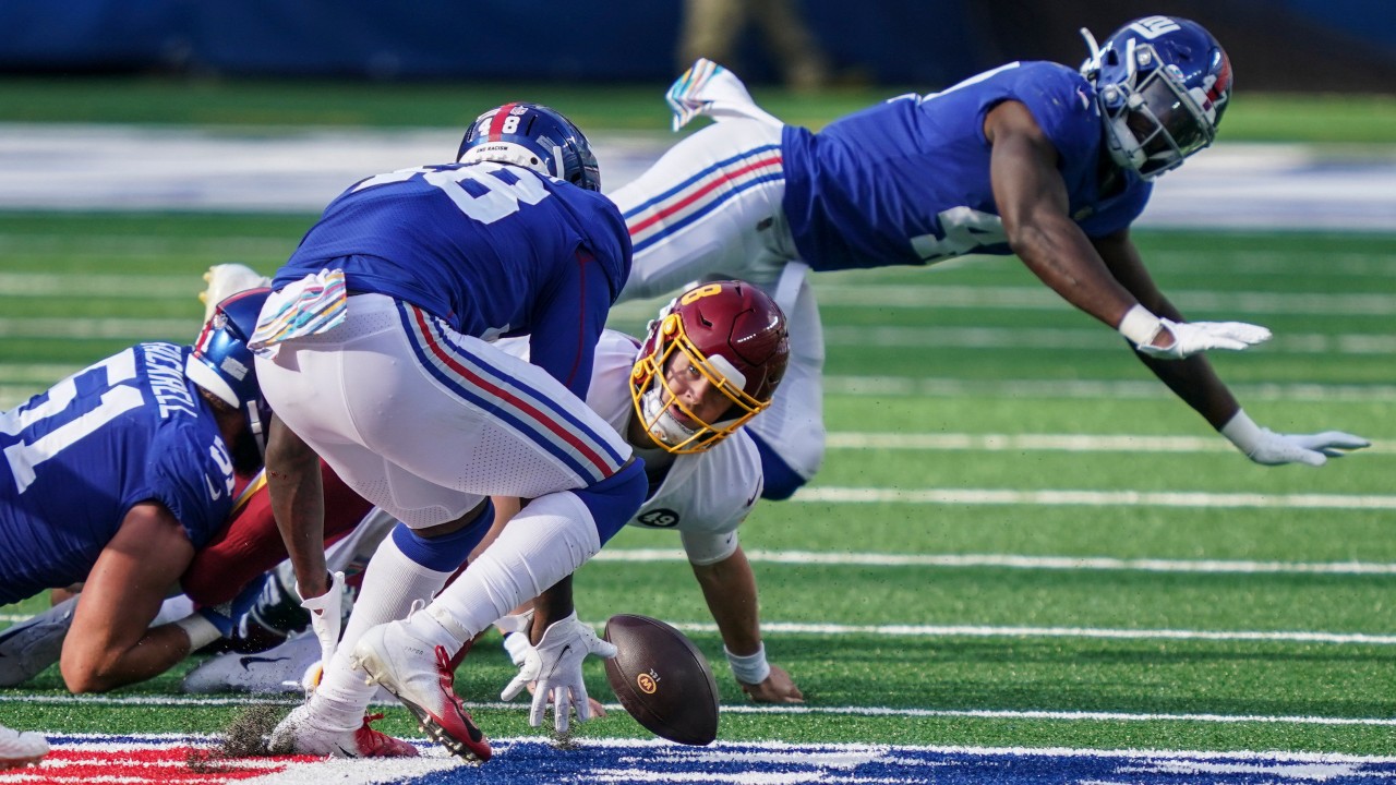 Giants and Washington play meaningless finale at MetLife