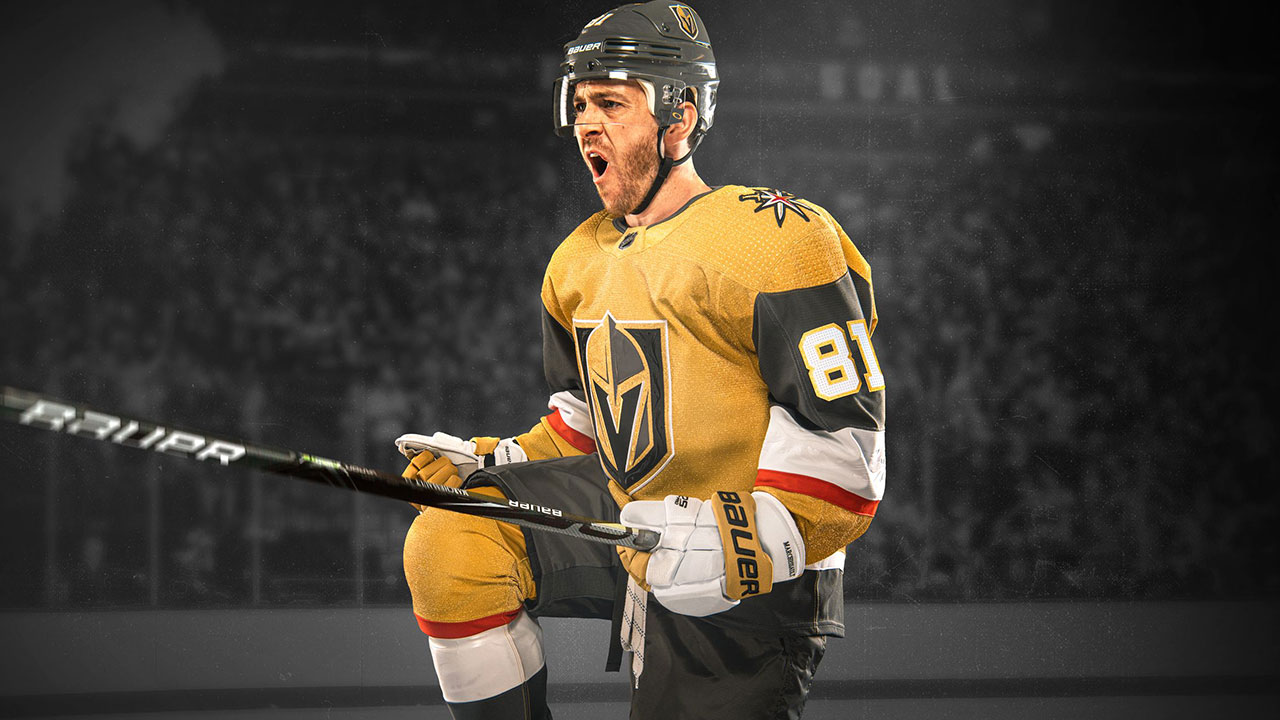 The Vegas Golden Knights unveiled their GOLD third jersey that