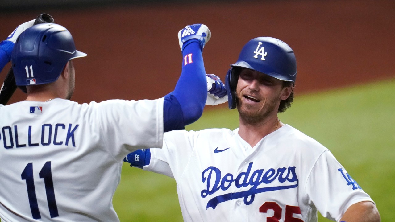 Bellinger hits 2 HRs, leading Kershaw, Dodgers over Padres