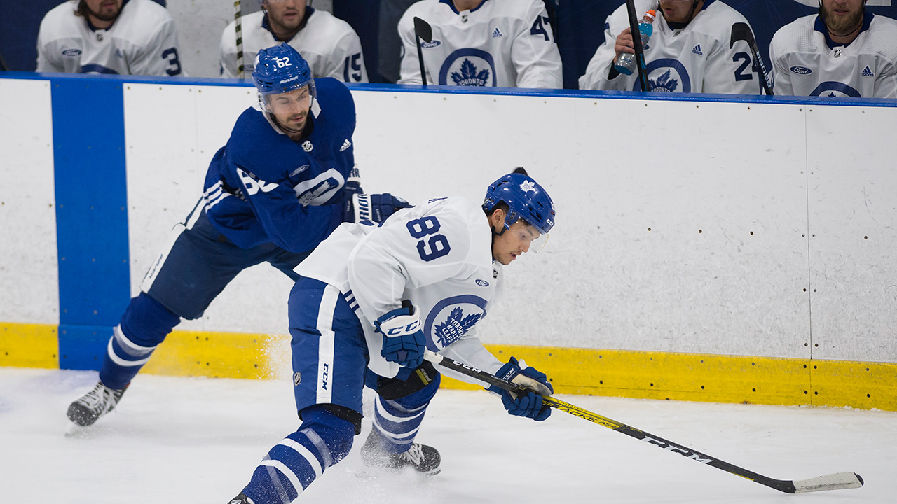 Nick Robertson’s goal of making Leafs keeps him from world juniors