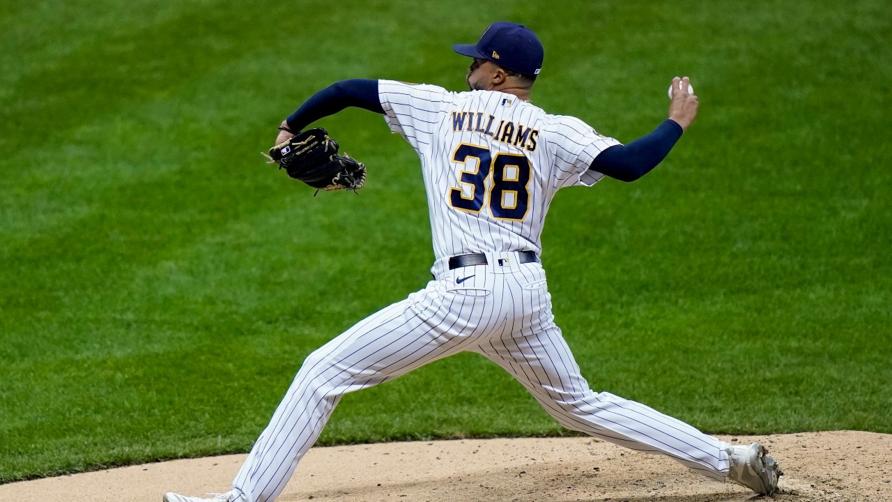 Brewers reliever Devin Williams wins NL Rookie of the Year