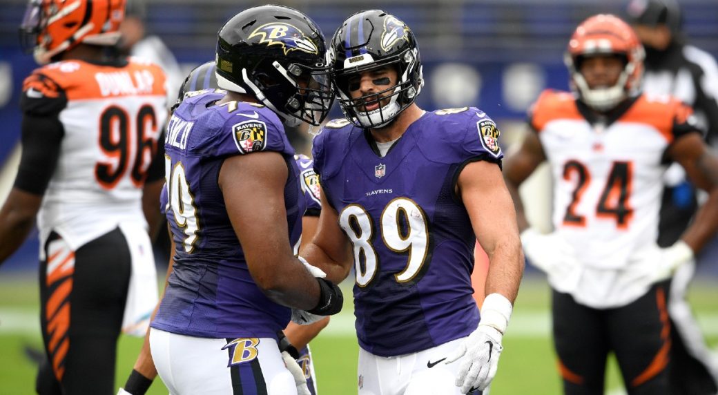 Ravens Tight End Mark Andrews Has a Support Team Watching His