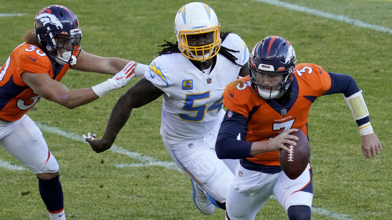 It's Drew Lock time for the Denver Broncos vs. Chargers