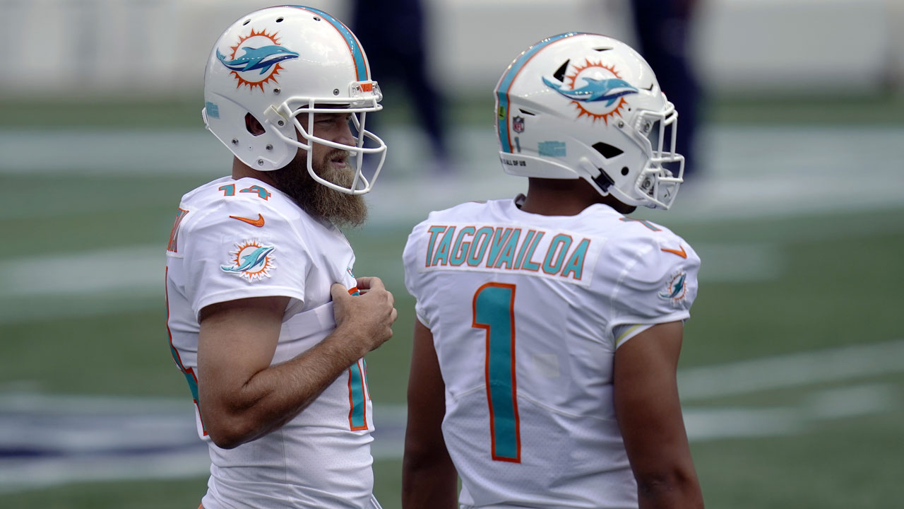 Fitzpatrick's 3 TD passes help Dolphins defeat 49ers