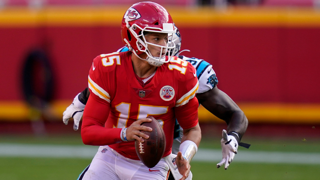 Patrick Mahomes: Kansas City Chiefs quarterback escapes