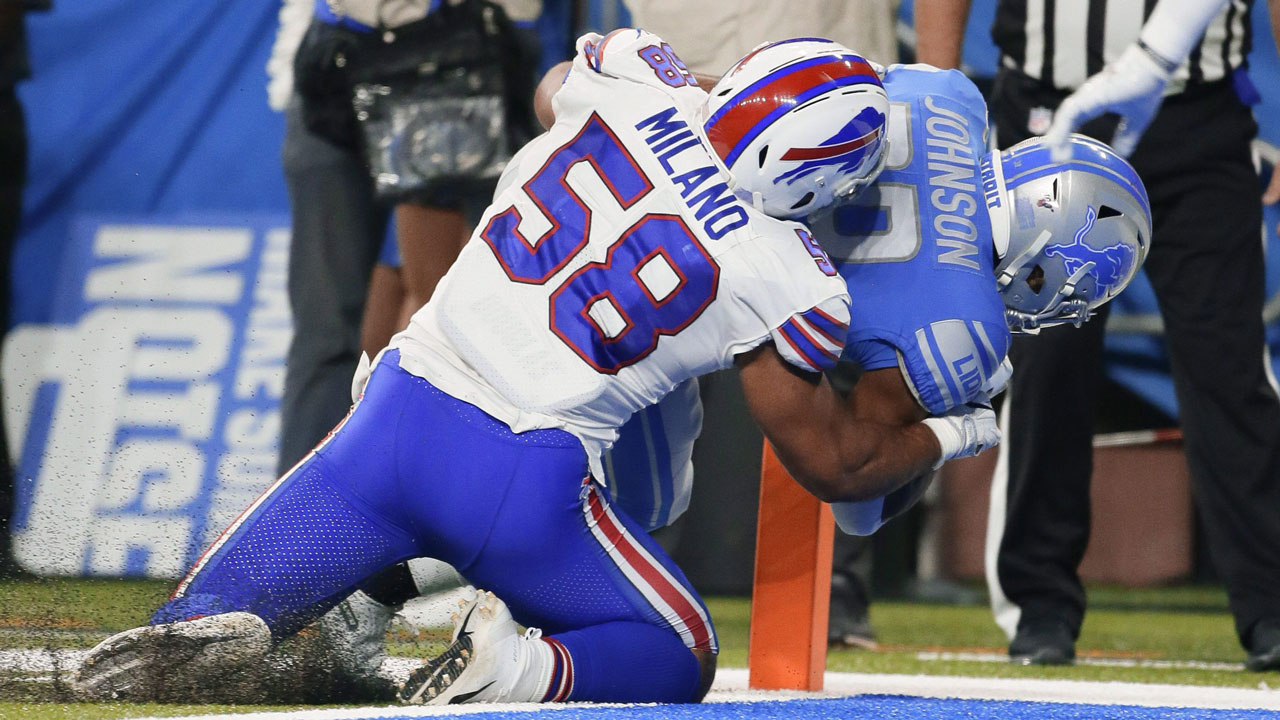 Buffalo Bills linebackers Milano, Dodson cleared to practice off IR