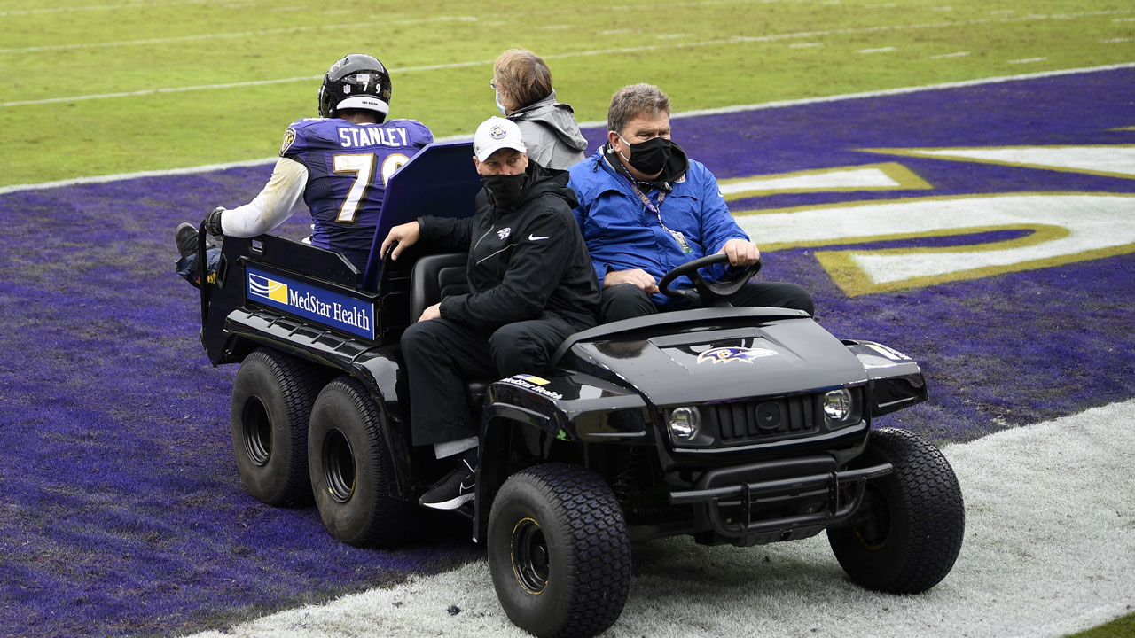 Ravens LT Ronnie Stanley out for season with 'severe ankle injury'