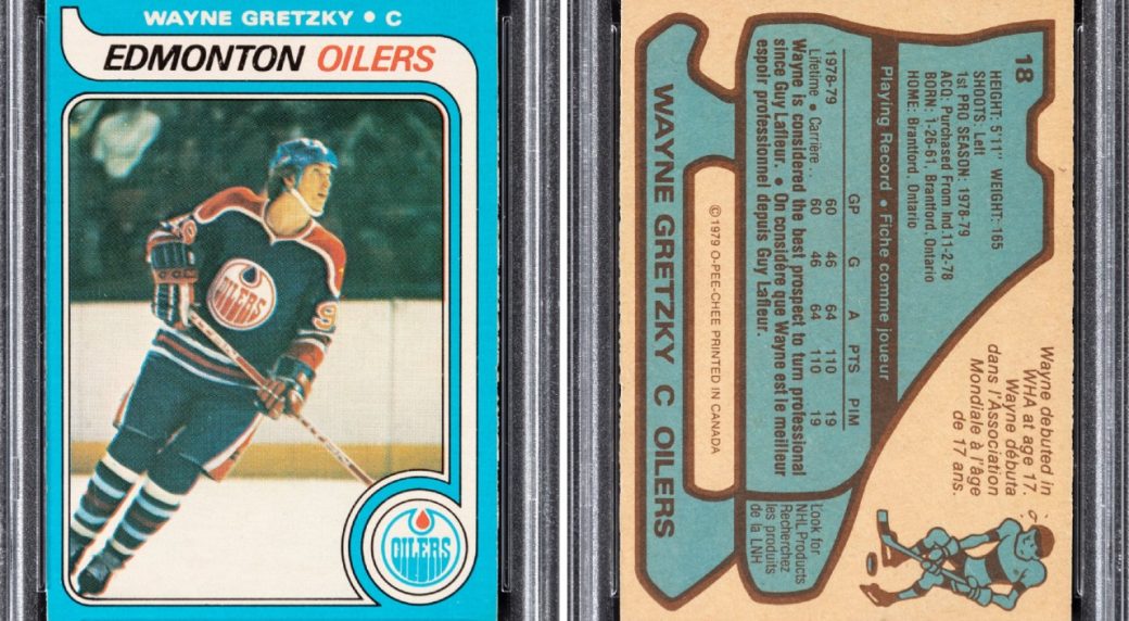Wayne Gretzky rookie card first hockey card to break $1M milestone