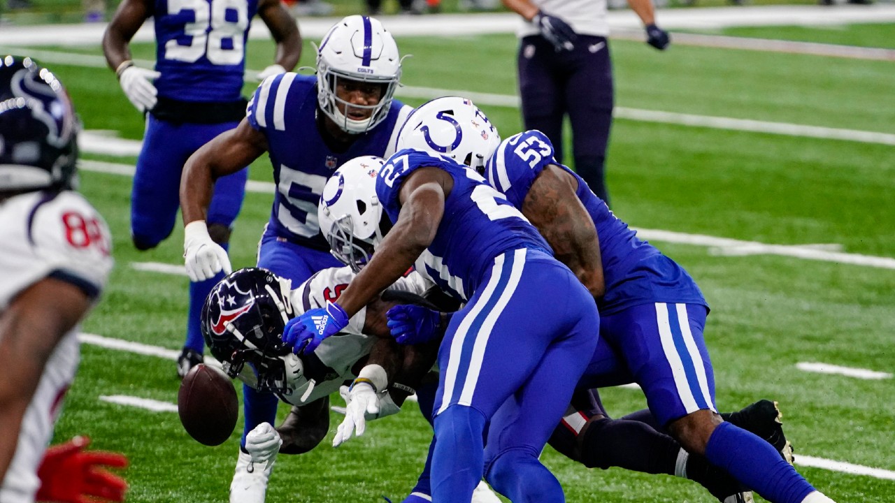 Indianapolis Colts wide receiver Marcus Johnson (16) during NFL