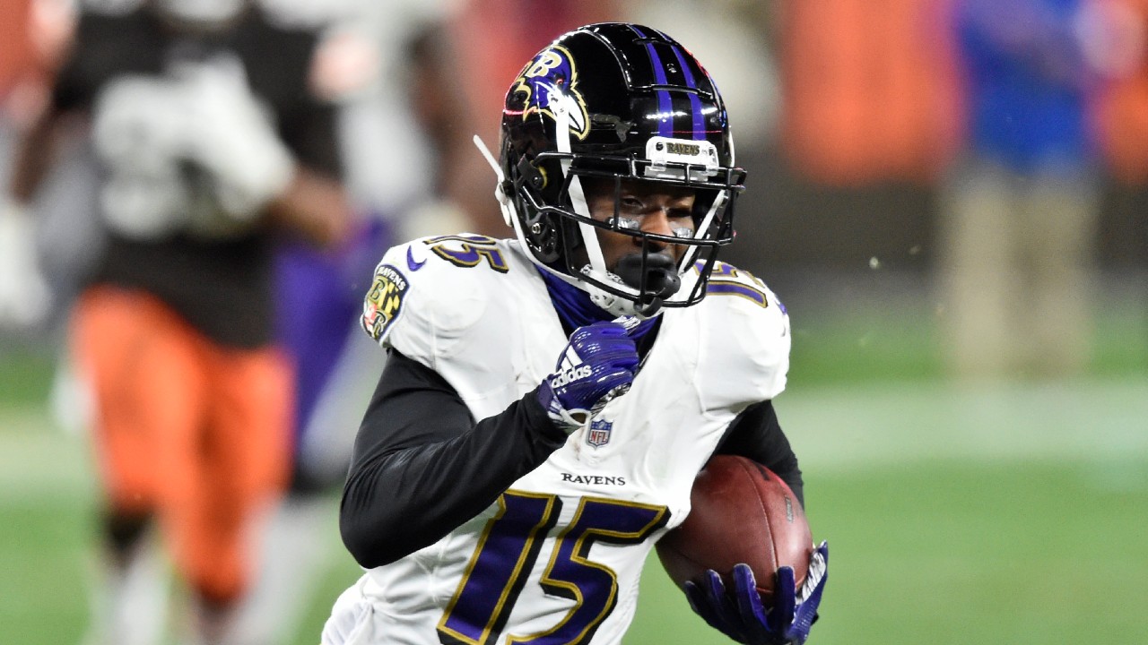 Ravens Receiver Marquise Brown Hoping Missed Time Wont Be A Problem