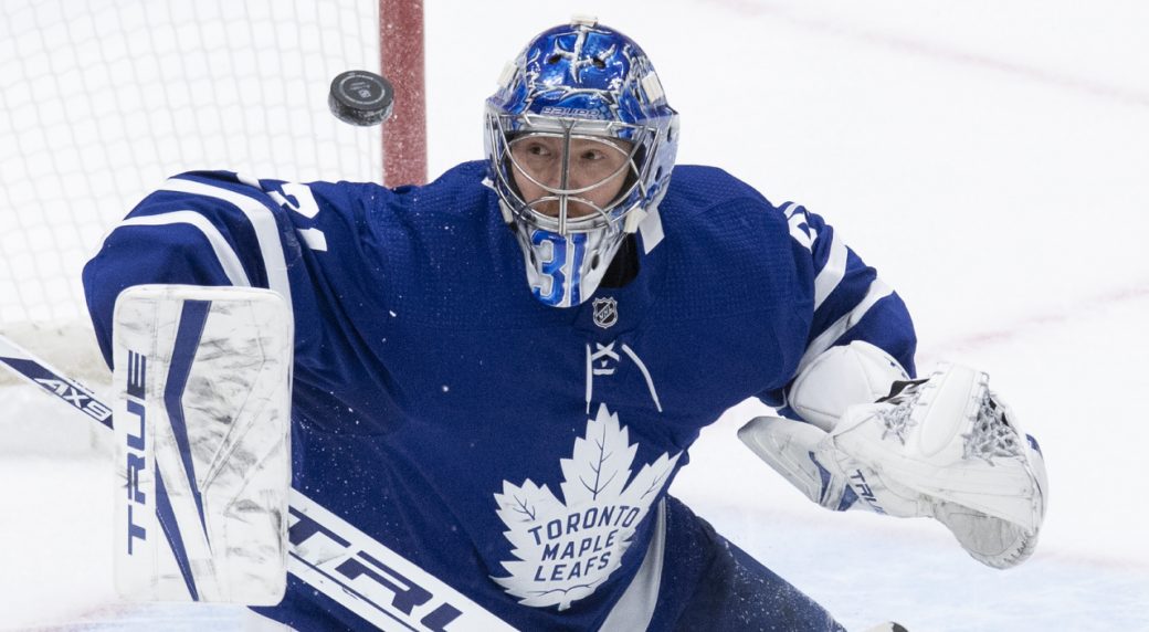 The Leafs are staying positive on Andersen's lower