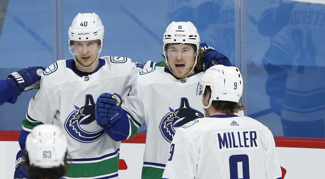 Canucks keep their streak alive with a rare win in