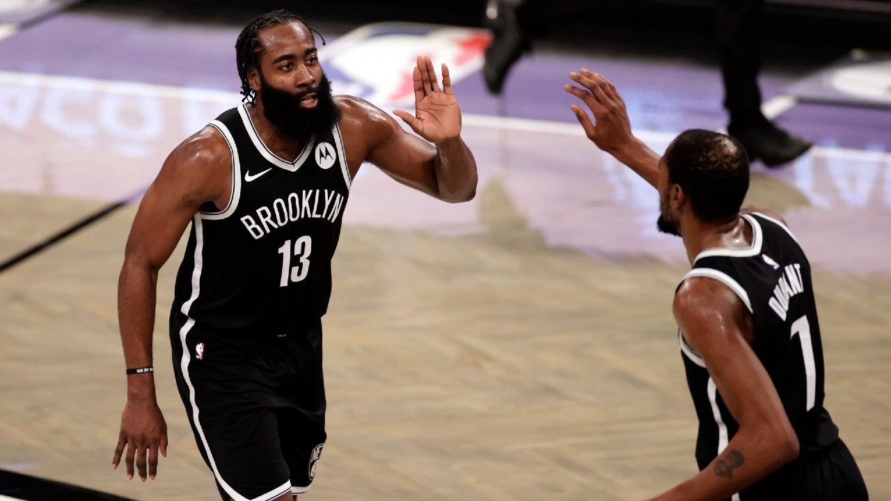 Sportsnet - First look at James Harden in a Brooklyn Nets jersey