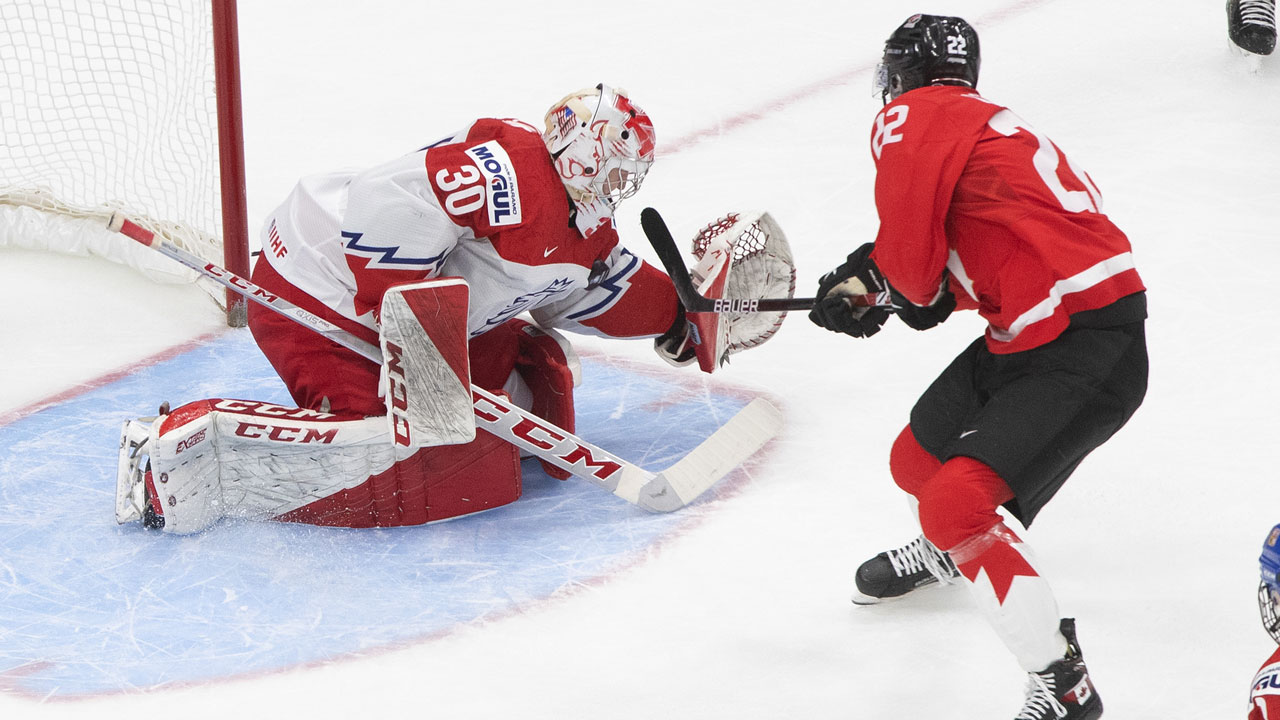 Canada knocks off the Czechs and sets up a date vs the Russians on Monday
