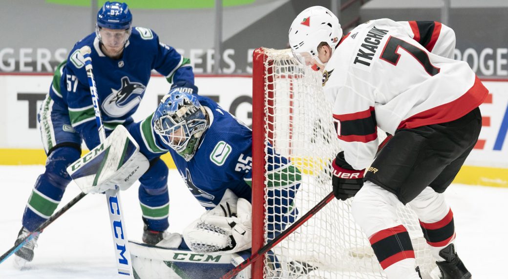 Thatcher Demko makes 42 saves to lead Canucks past