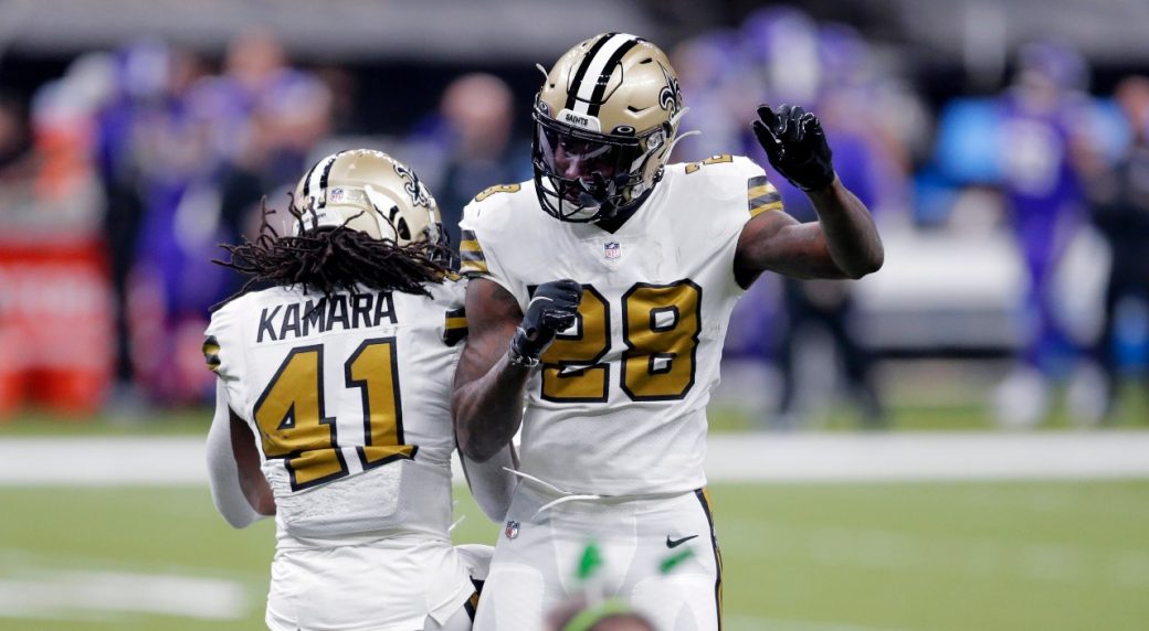 Saints' Alvin Kamara 'explosive' in return to practice. Derek