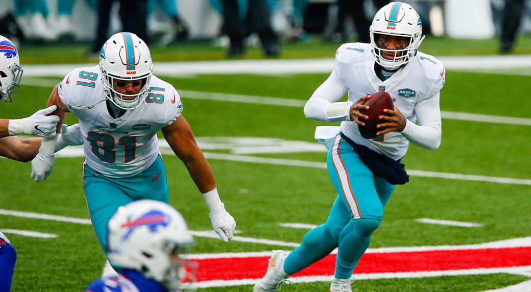 Tua Tagovailoa not in Miami Dolphins' plans for finale 