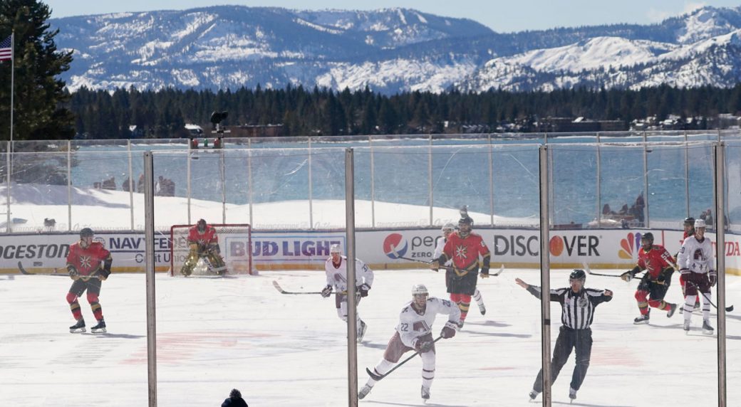 NHL Outdoors: Avalanche – Golden Knights postponed due to sun