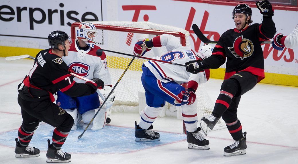 Tkachuk Scores Overtime Winner As Senators Defeat Canadiens