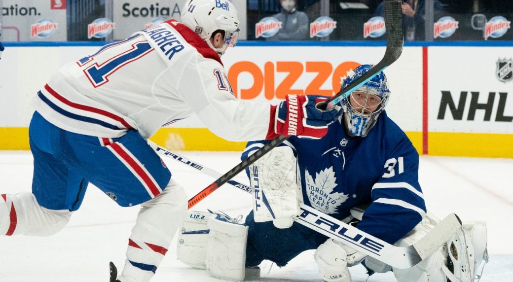 Two Third-period Goals Give Canadiens Win Over Maple Leafs