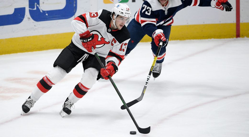 Nico Hischier injury: NJ Devils captain out after being hit with puck