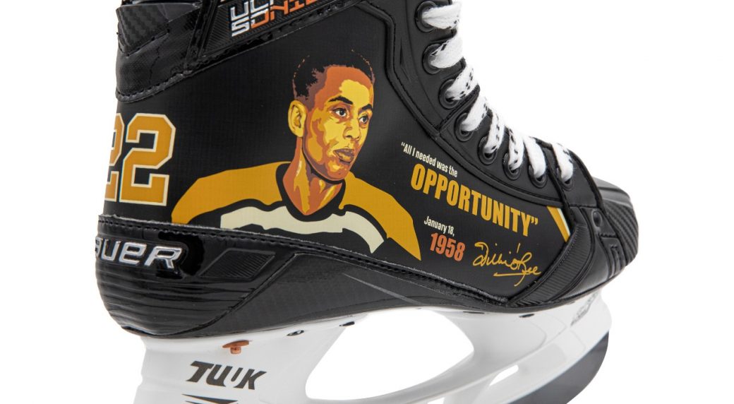 NHLers to wear Willie O'Ree-inspired skates for Bl