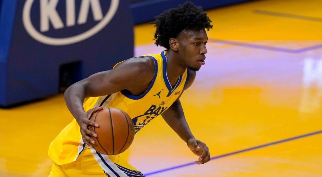 Warriors rookie Wiseman out at least a week with hurt wrist