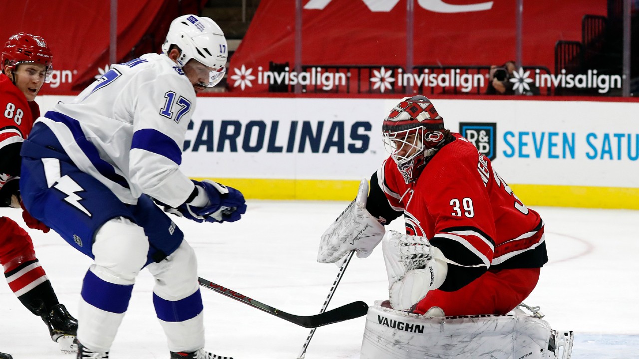 Game 1 of Lightning-Hurricanes second-round series set for Sunday