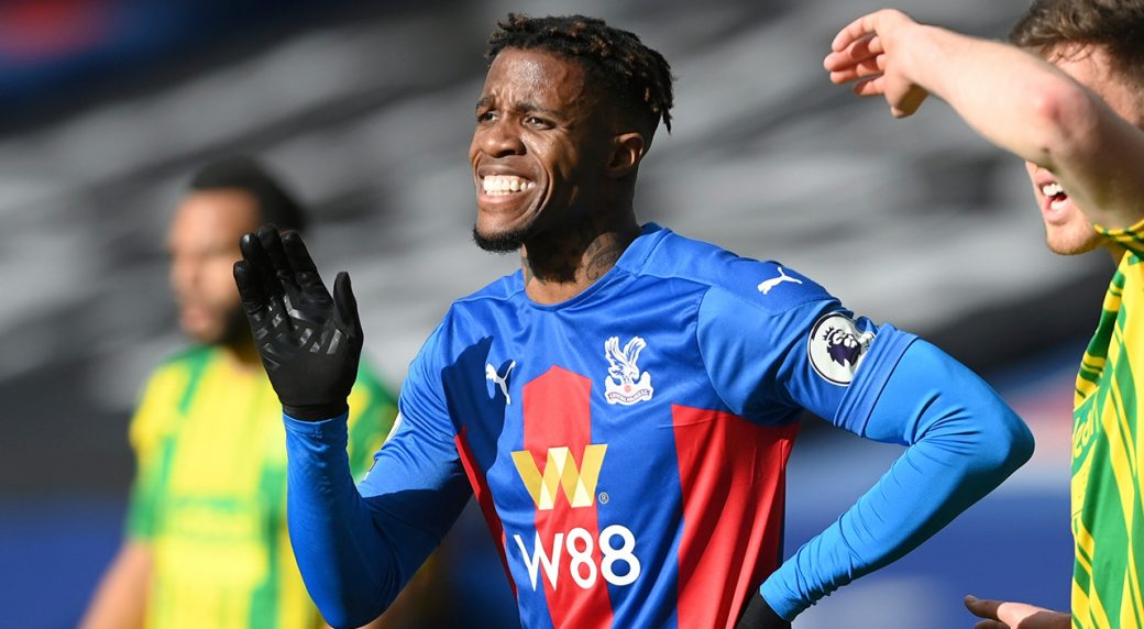 Crystal Palace's Zaha first Premier League player not to kneel before game