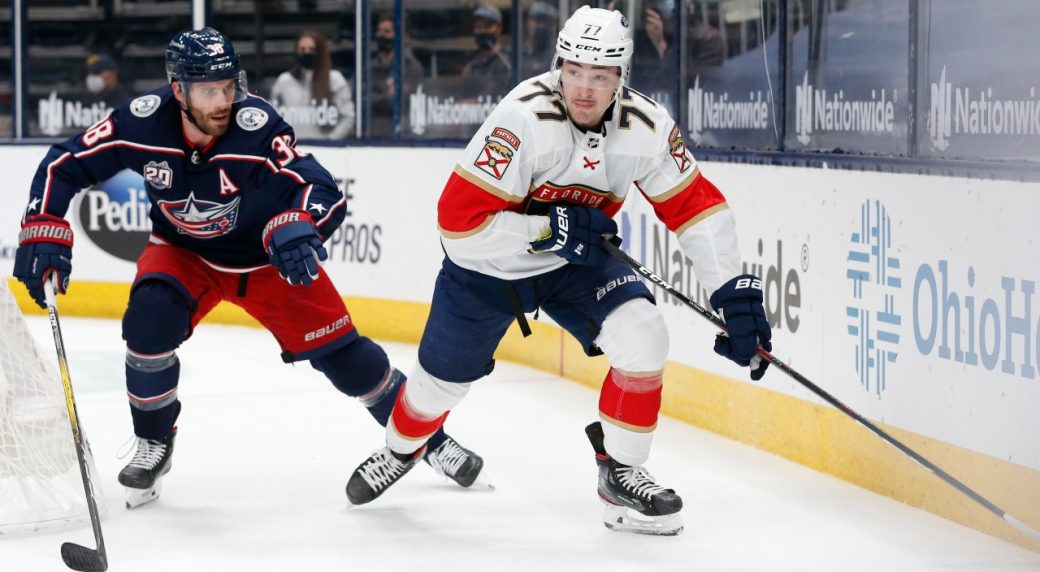 Vatrano scores OT winner as Panthers sweep series with Blue Jackets