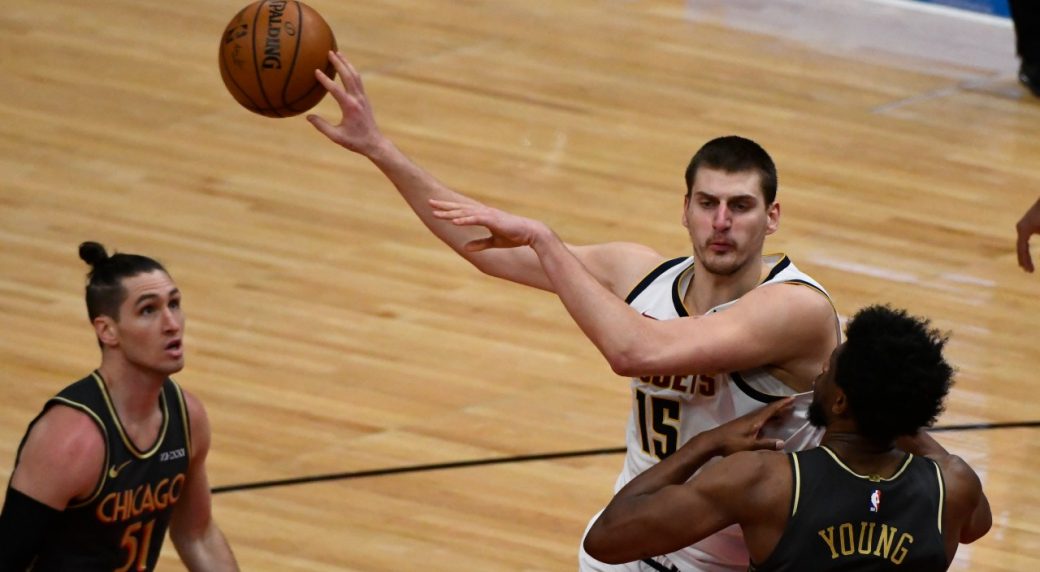 Jokic Dominates With 39 Points As Nuggets Beat Bulls