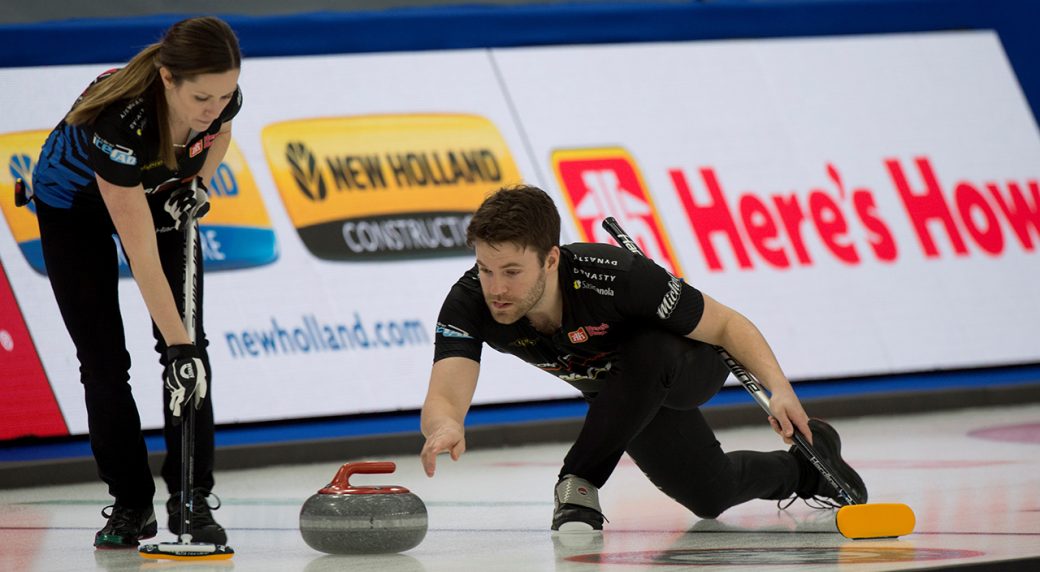 Walker, Muyres set pace at Canadian mixed doubles curling championship