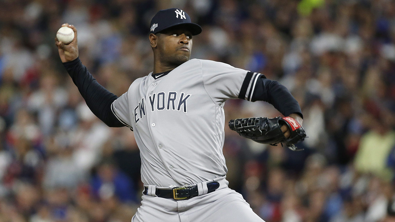 Yankees' Luis Severino to have MRI for shoulder tightness