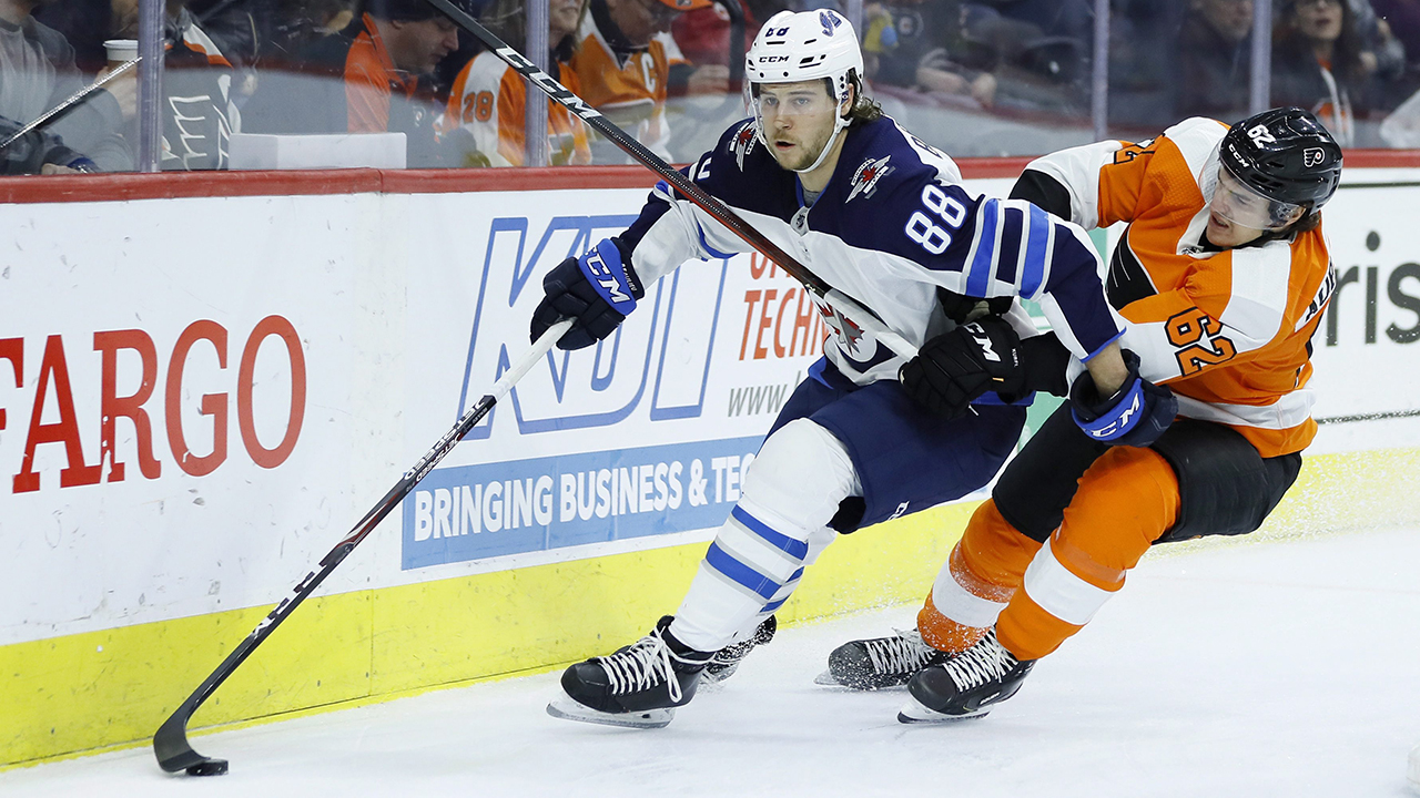 Winnipeg Jets defender Nathan Beaulieu. (Matt Slocum/AP)