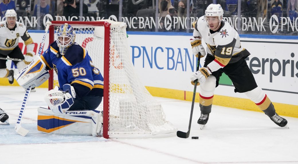 Reilly Smith's OT winner lifts Golden Knights to win over Blues