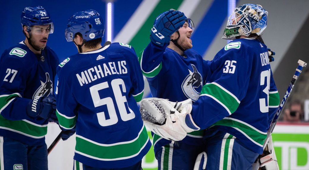 Canucks rally around Demko with 'gutsy' effort vs.