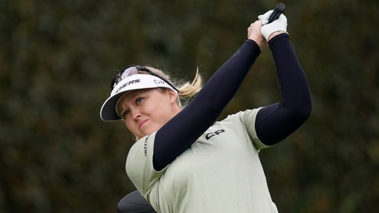 Canada's Brooke Henderson. (Ashley Landis / AP)