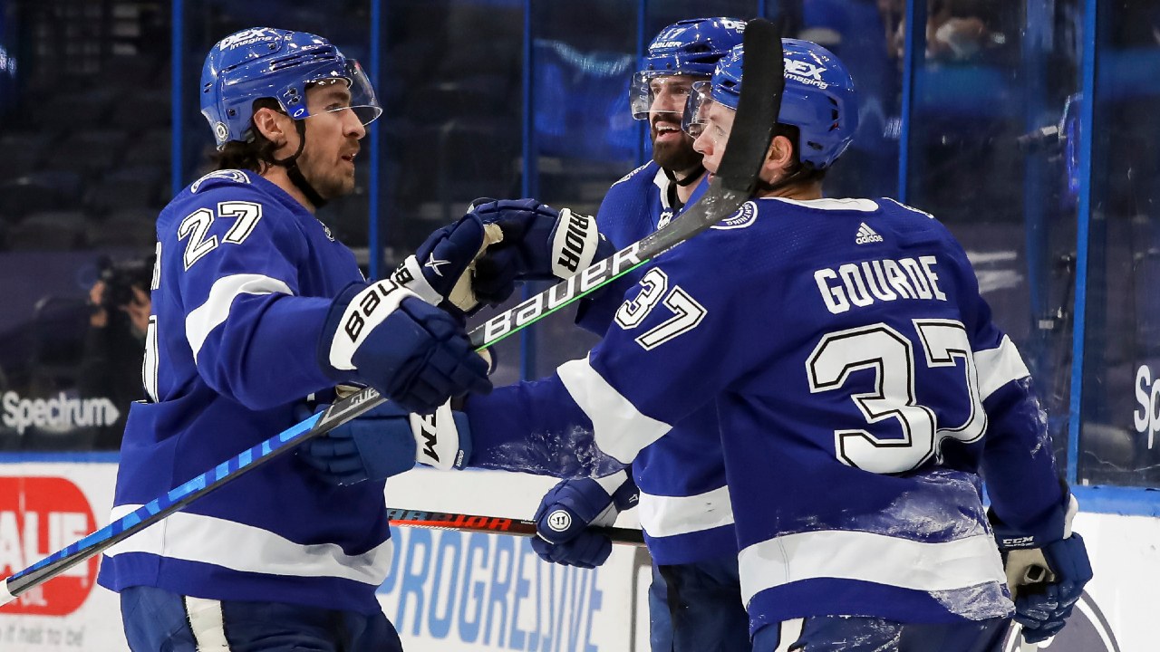 Andrei Vasilevskiy, Yanni Gourde lead Tampa Bay Lightning past New