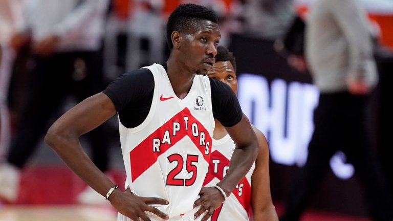 Toronto Raptors forward Chris Boucher. (Carlos Osorio/AP)