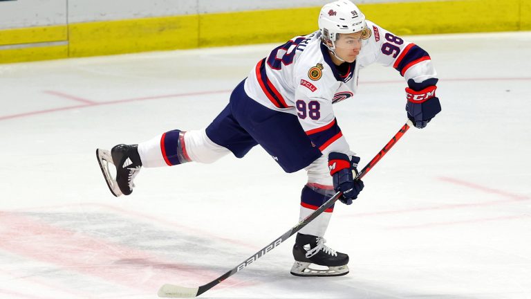 Regina Pats star Connor Bedard. (Keith Hershmiller/CP)