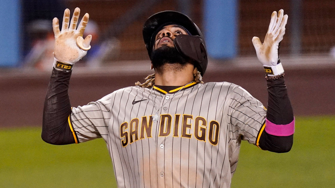 Padres' Tatis follows father's footsteps with two home runs vs